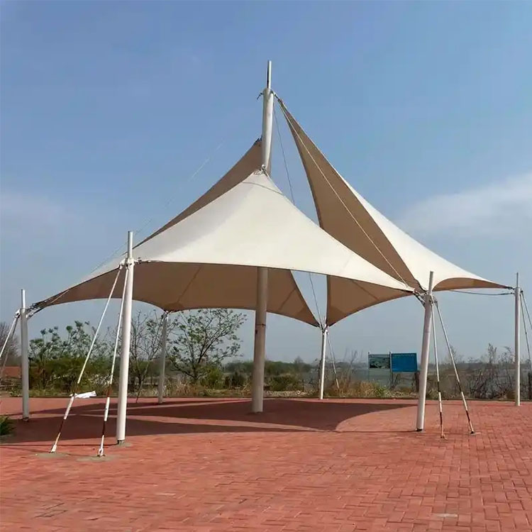 墨脱县膜结构景观棚