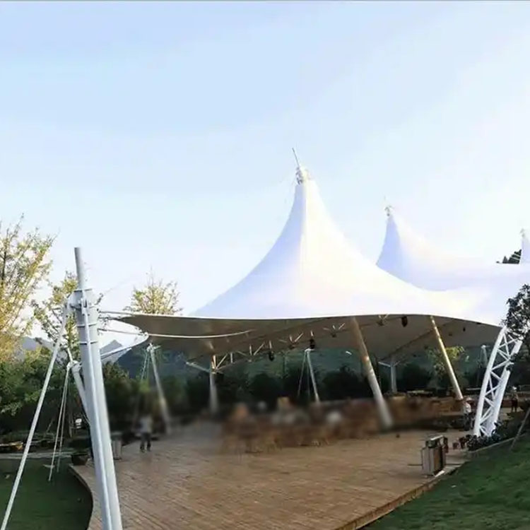 墨脱县膜结构景观棚