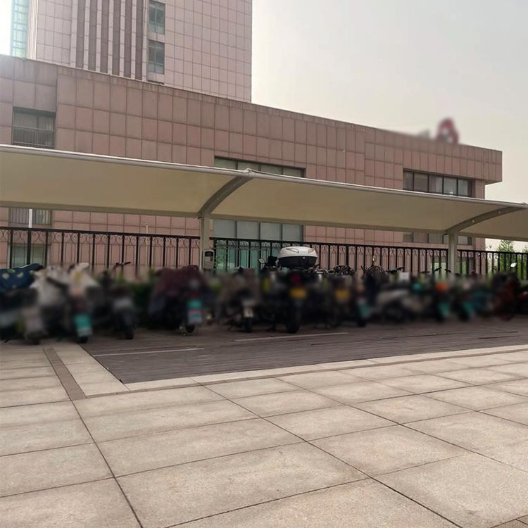 墨脱县膜结构电动车棚